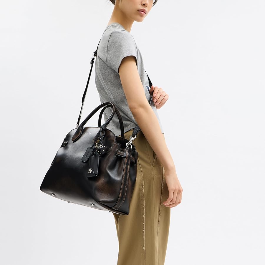 Coach Women's Soft Empire Carryall Bag 40 in Loved Leather, Lh